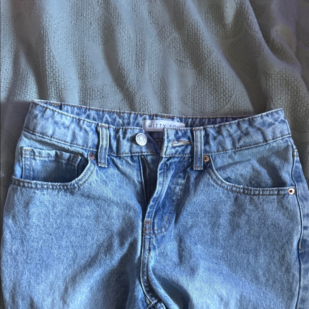 Witty Jean Women's Blue Boyfriend Jeans